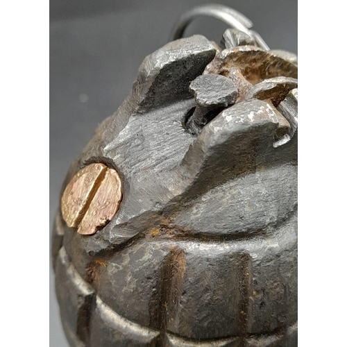 520 - INERT Cutaway WW1 No 5 Mills Grenade. A very nice job has been done.