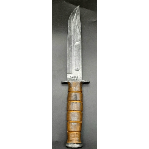 607 - Certified Genuine Movie Prop Resin U.S.M.C Knife used in the film “Pacific”.