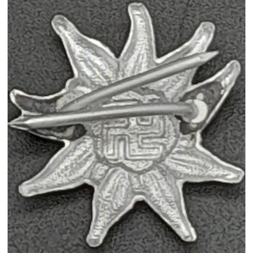 842 - 3rd Reich S.A Ski Badge. These were worn on the side of the Ski Cap