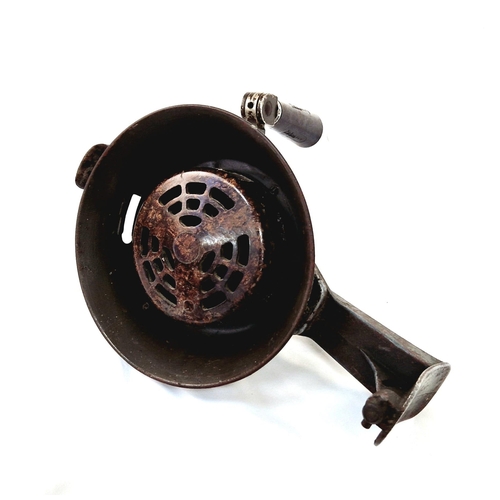 377 - WW2 German Flak-Air Raid Hand Crank Siren Dated 1939. Working.