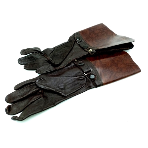 562 - WW2 German N.S.K.K Motorcycle Gloves.