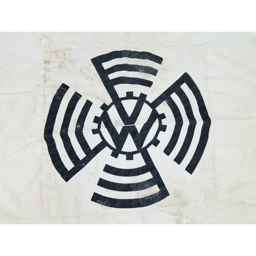 619 - 3rd Reich Volkswagen Works Flag 95 x 63.