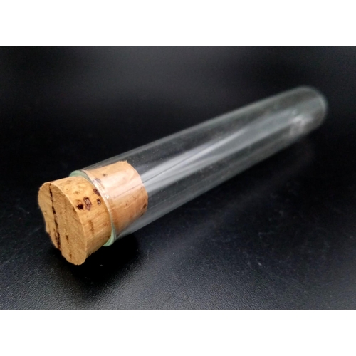 675 - 3rd Reich Test Tube in a Protective Cylinder. Marked “Secret” Dated 1944.