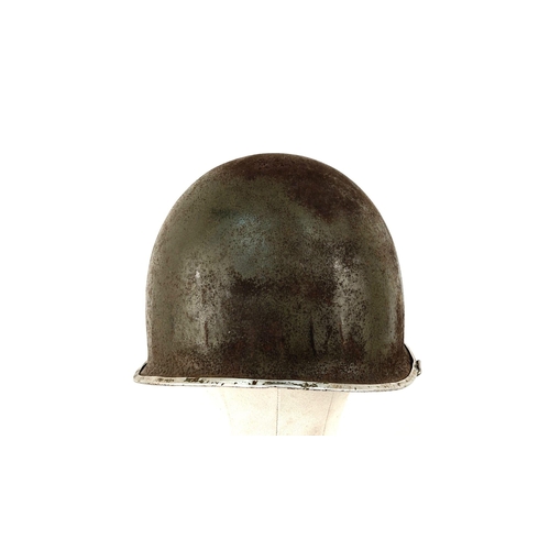 179 - WW2 US 36th Infantry Division M1 Swivel Bale Helmet.