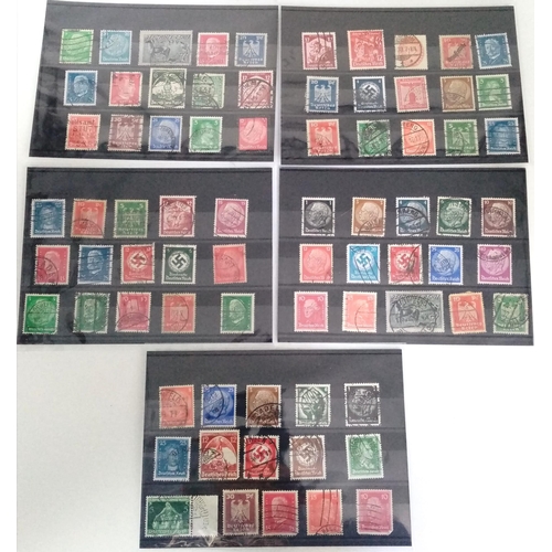 360 - 5 x 15 3rd Reich Stamps.