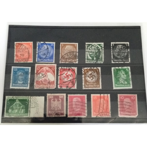 360 - 5 x 15 3rd Reich Stamps.