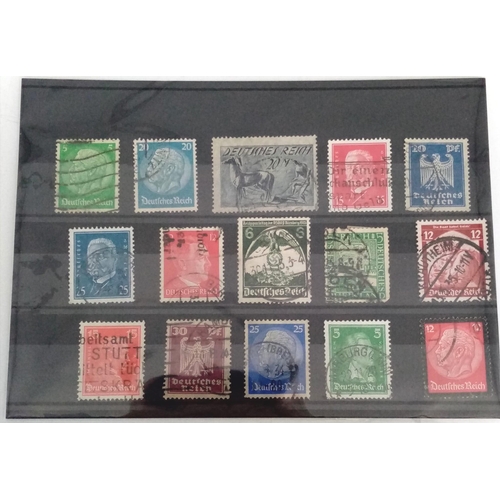 360 - 5 x 15 3rd Reich Stamps.