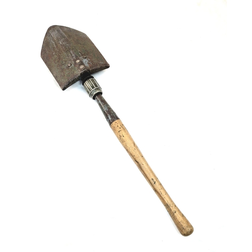 1204 - A Vintage 1943 US Military Entrenching Tool from Tulsa Canvas Products