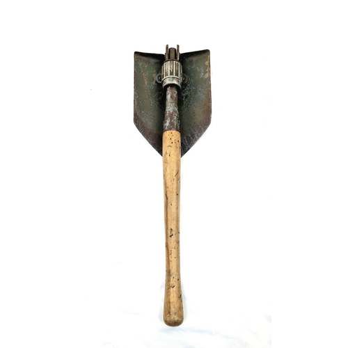 1204 - A Vintage 1943 US Military Entrenching Tool from Tulsa Canvas Products