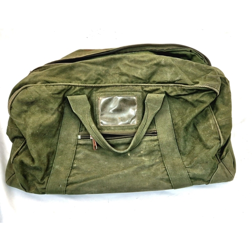 281 - James Bond Casino Royale Movie Prop Memorabilia. Original 007 Royal Green Holdall Bag (one of 20) us... 