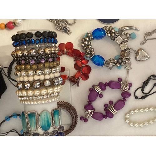 588 - Large selection of quality costume jewellery. To include M & S , Next, etc. Please see all photos.