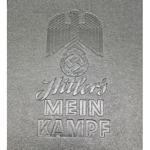 451 - A Good Condition 1939 Original ‘Hitler’s Mein Kampf’ Hardback Book, Hutchinson Illustrated in Associ... 