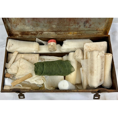 316 - WW2 German First Aid Box with Contents.