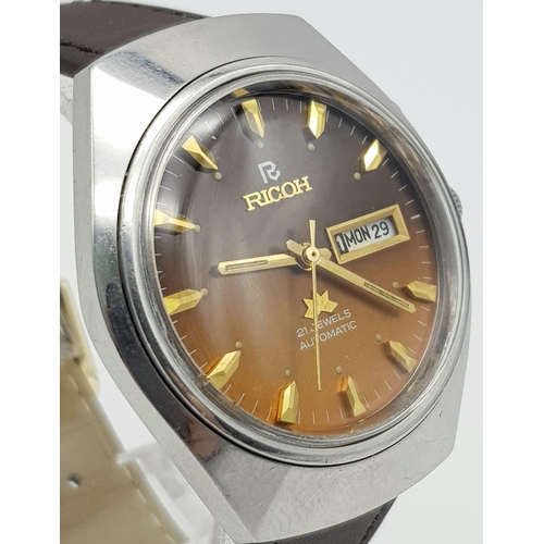 Ricoh watch 21 jewels best sale automatic price