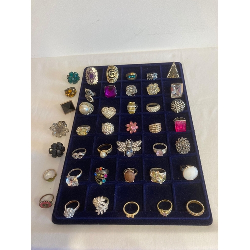 238 - Large Selection of DRESS RINGS to include many show stopping statement pieces statement pieces.