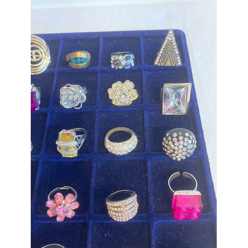 238 - Large Selection of DRESS RINGS to include many show stopping statement pieces statement pieces.