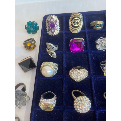 238 - Large Selection of DRESS RINGS to include many show stopping statement pieces statement pieces.