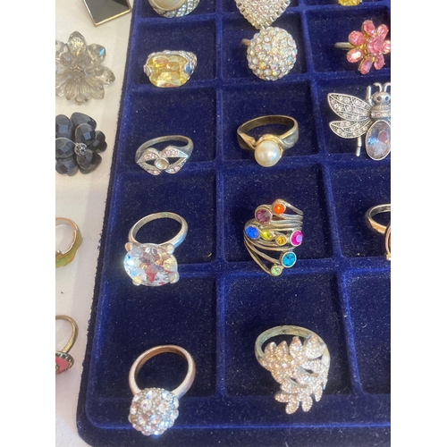 238 - Large Selection of DRESS RINGS to include many show stopping statement pieces statement pieces.