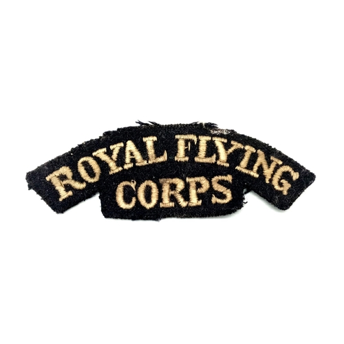 240 - WWII Royal Flying Corps Grouping  - Recovered from Irish pilot sergeant John J Cowell. Includes his ... 