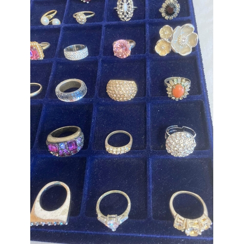 567 - Magnificent selection of DRESS RINGS to include enamel, jewelled, statement, etc. Please see all pic... 