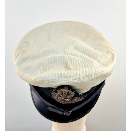 151 - WW1 British Royal Naval Air Service Cap Dated 1917.