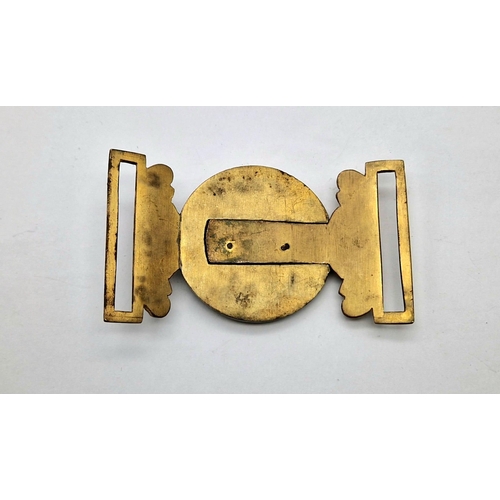 183 - Victorian Era Military Buckle Dates Pre 1881.