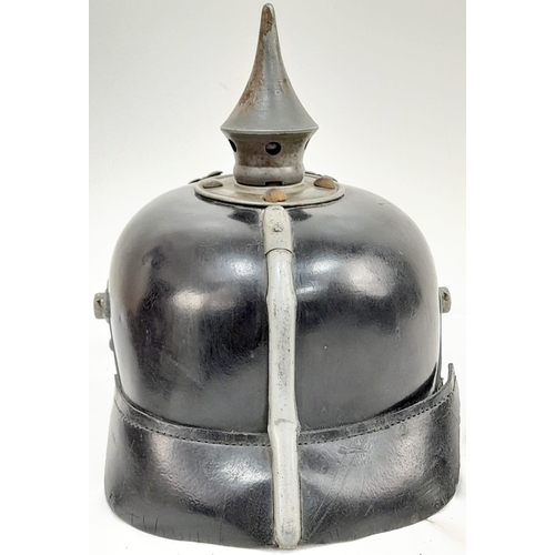 134 - WW1 Imperial German 1915 Model Enlisted Mans Pickelhaube.