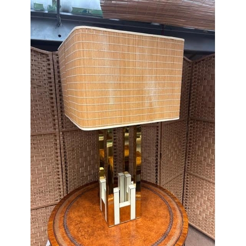 77 - Four Rare 1960's Brass Lumica Table Lamps - Three large and one smaller. Styled in the manner of Wil... 