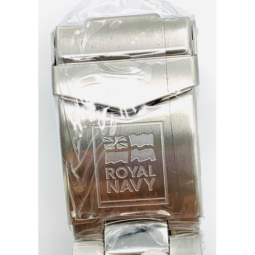 216 - Unworn Limited Edition ‘Sovereign on the Seas’ Royal Navy
Chronograph Watch, still in Original Box w... 