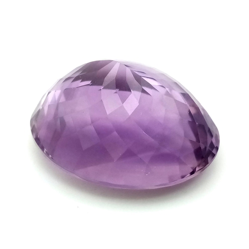 497 - A 40.71ct Bolivian Amethyst Gemstone. ITLGR Certified. Rated AAA Deluxe.