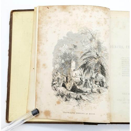 1100 - AN 1841 EDITION OF A BOOK ABOUT THE IMPORTANCE OF HEAT.  13 X 11cms