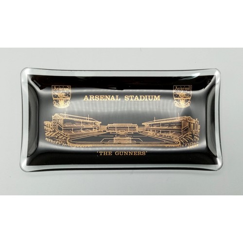 73 - A Limited Edition Arsenal FC Aquascutum Highbury Stadium Model. A silver-toned metal model commemora... 