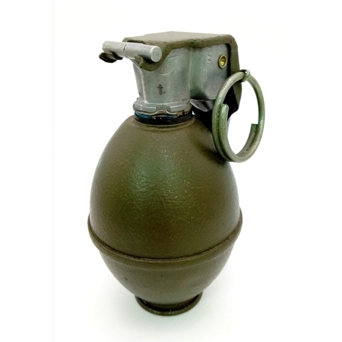 202 - INERT British L2A2 Hand Grenade. First introduced in the 1950s. This type of grenade was used
by Bri... 