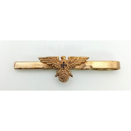 755 - WW2 German Veterans Tie Clasp.