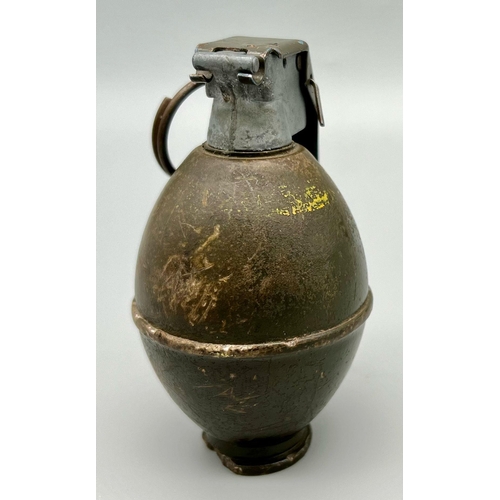 274 - INERT Vietnam War Era US M26 (Lemon) Grenade.