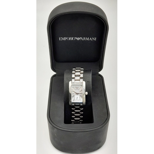 Emporio armani tank on sale watch