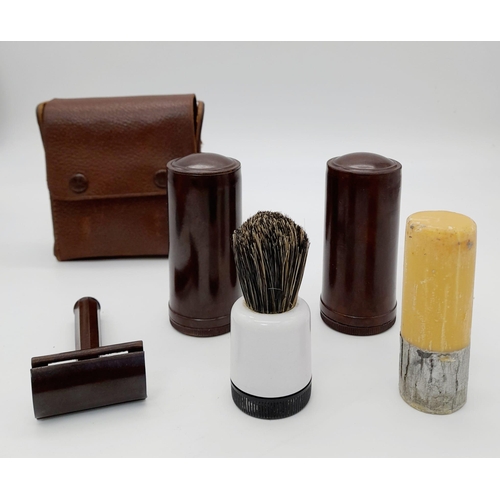 158 - WW2 Escape and Evasion Shaving Set. In the original box it was sent to the Prisoner of War
Camp. The... 