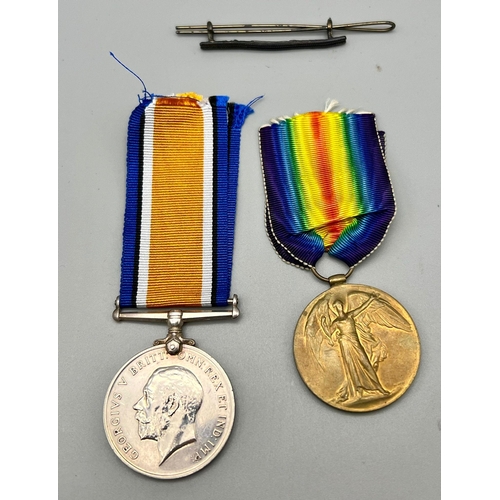 165 - WW1 British Medal Duo, Wound Stripe and Photograph awarded to: 63252 BmB H. Cooke Royal Artillery.