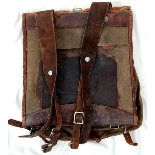 448 - 1937 Dated Hitler Youth Tornister “Pony” BackPack.