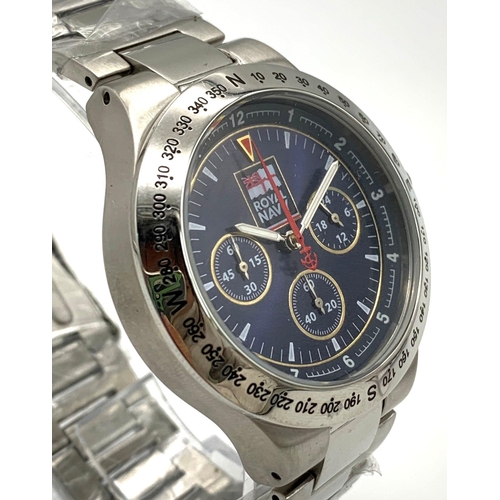 724 - Unworn Limited Edition ‘Sovereign on the Seas’ Royal Navy
Chronograph Watch, still in Original Box w... 