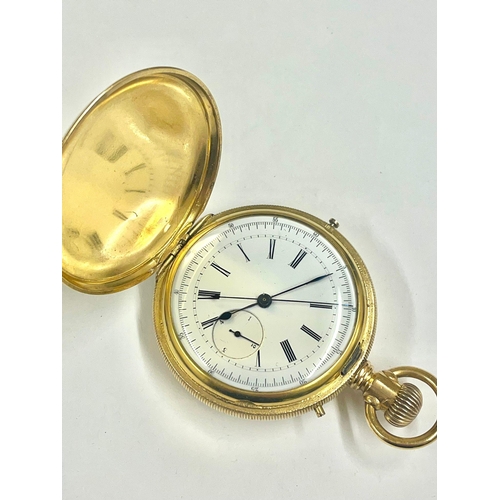 1 - Extremely rare Jules Jurgensen Two train Jump Quarter Seconds Pocket Watch , ticks when shaken was r... 