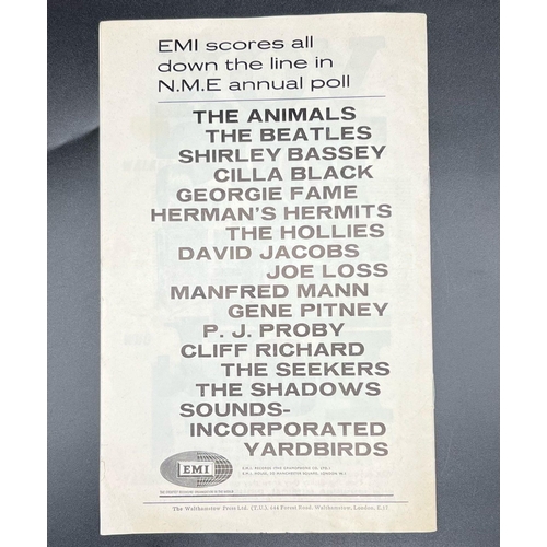 248 - A New Musical Express Annual Poll Winners Concert Programme for Sunday, May 1st 1966 at the Empire P... 