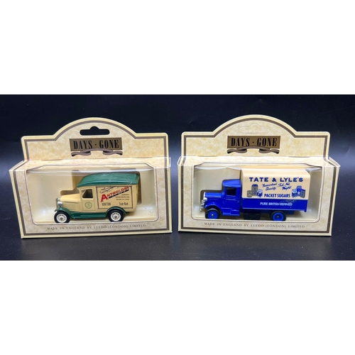 475 - SET OF 6 DAYS GONE DIE CAST VANS TO INCLUDE HEINZ, DUNLOP, BISTO, TATE & LYLE'S, CHERRY BLOSSOM & AN... 