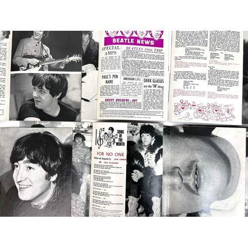 396 - A collection of The Beatles monthly book. Issue 24, July 1965 to issue 57, April 1968. 33 issues in ... 