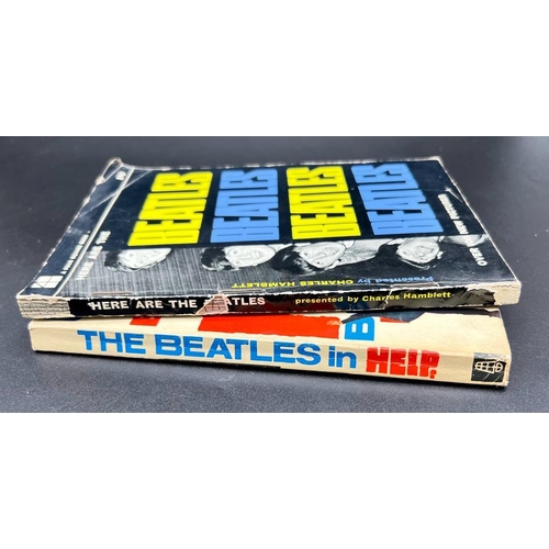 643 - Two Beatles first editions. Here are the Beatles by Charles Hamblett, 1964 - and The Beatles in Help... 