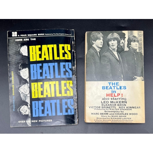 643 - Two Beatles first editions. Here are the Beatles by Charles Hamblett, 1964 - and The Beatles in Help... 