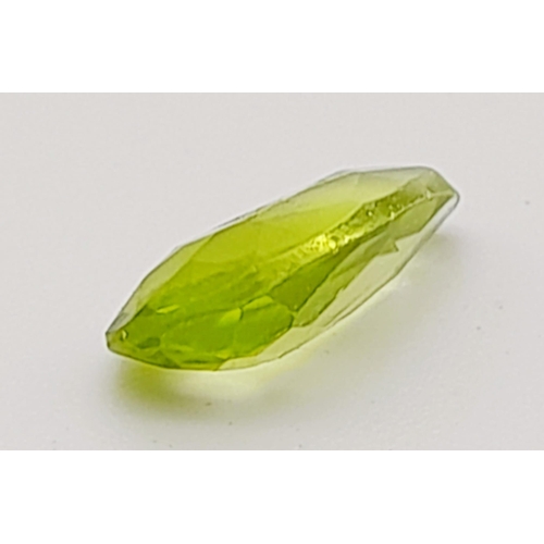 352 - A 1.44ct High Quality Pakistan Peridot. Comes with a GFCO Swiss Special Origin Report.