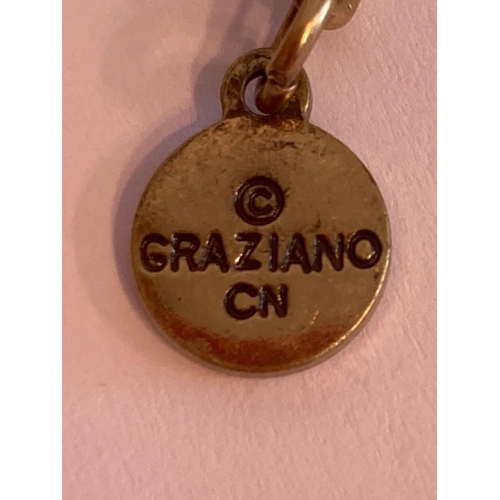 174 - Vintage designer NECKLACE from GRAZIANO of NEW YORK  sold by Bloomingdale’s. This statement piece co... 