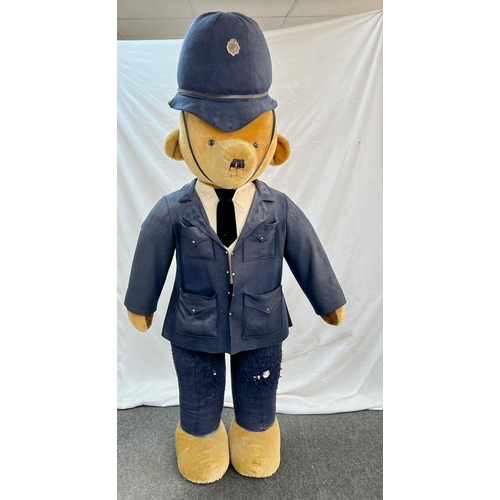 71 - A Vintage Giant Seven Foot Tall Merrythought Police Constable Teddy Bear. This wonderful piece was u... 