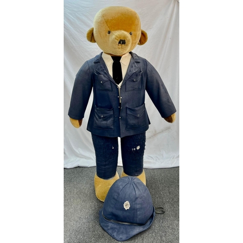 71 - A Vintage Giant Seven Foot Tall Merrythought Police Constable Teddy Bear. This wonderful piece was u... 